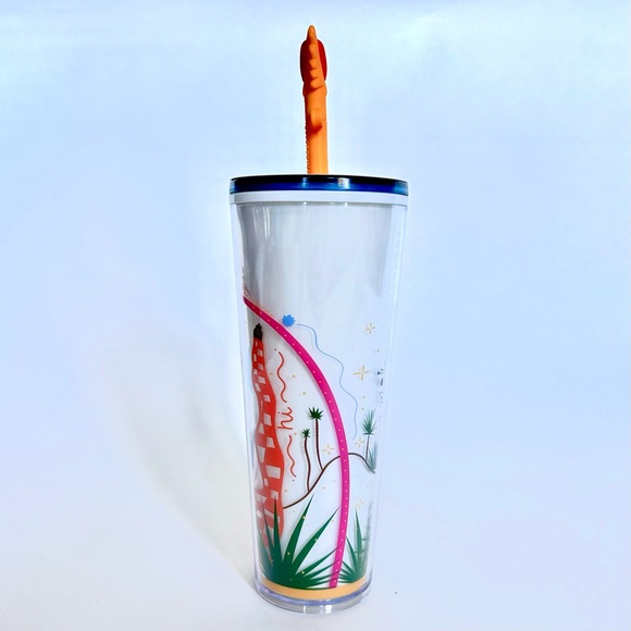 STARBUCKS 24oz TUMBLER LIMITED EDITION MANUELA GUILLEN LATIN AMERICAN ARTIST NWT - Picture 4 of 6